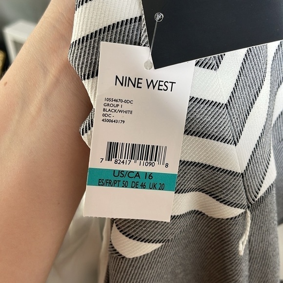 NWT Nine West Sheath Dress Size 16 - Picture 4 of 7